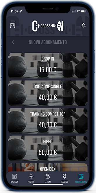 Screenshot app Cross-In 11