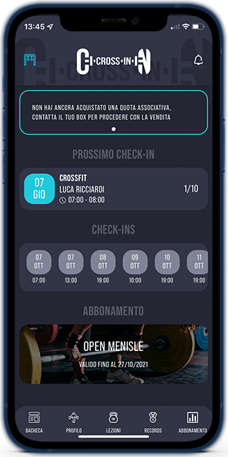Screenshot app Cross-In 2