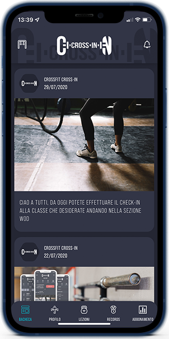 Screenshot app Cross-In 3