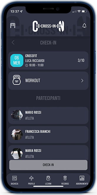 Screenshot app Cross-In 6